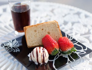 メニュー：シフォンケーキ